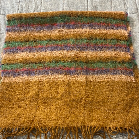 Accessories - Pre 1990 Made in West Germany Mohair/Wool Oversized Scarf